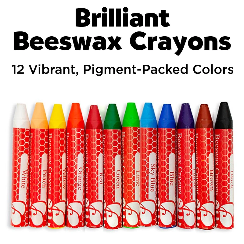 Faber-Castell® 240-Piece Jumbo Beeswax Crayons School Pack