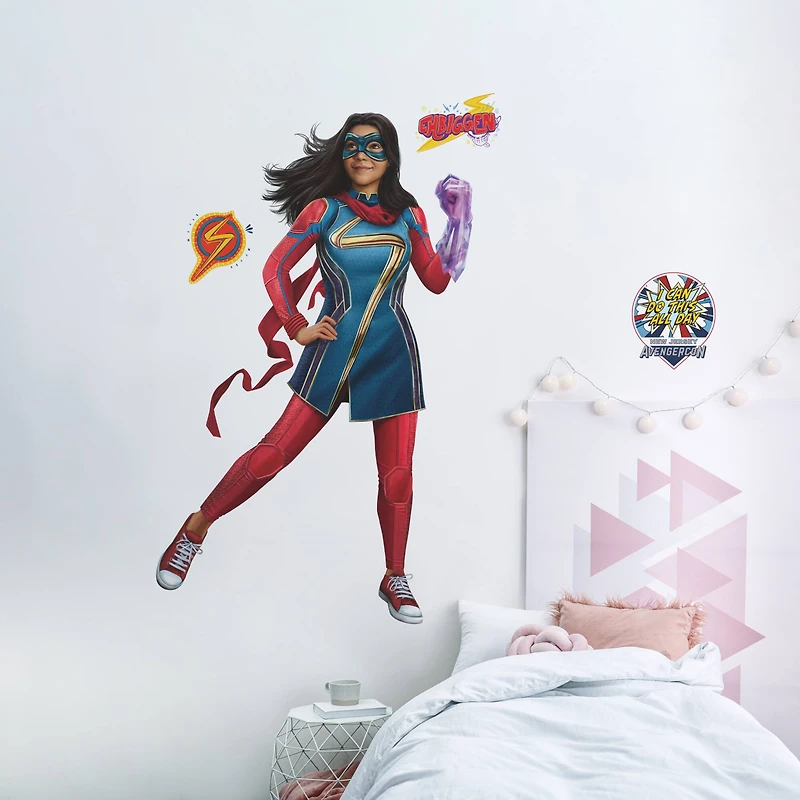 RoomMates Ms. Marvel Giant Wall Decals