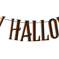 6ft. Happy Halloween Paper Banner by Celebrate It™