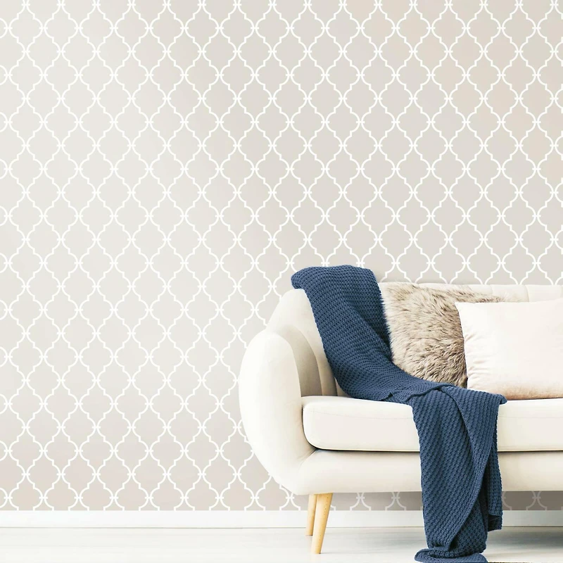 RoomMates Modern Trellis Peel & Stick Wallpaper
