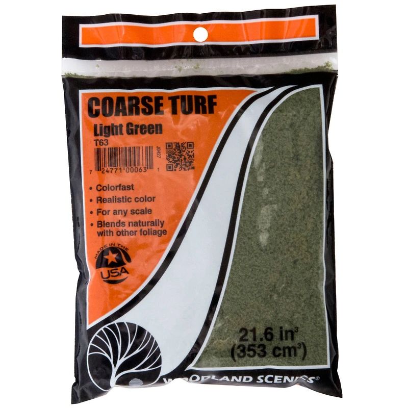 Woodland Scenics® Light Green Coarse Turf