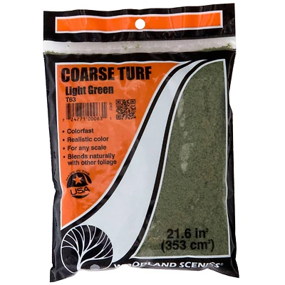 Woodland Scenics® Light Green Coarse Turf