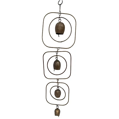 20" Rustic Gold Triple Metal Bells Wall Décor by Ashland®
