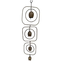 20" Rustic Gold Triple Metal Bells Wall Décor by Ashland®