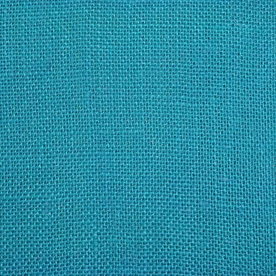 Bahama Turquoise Sultana Burlap