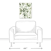 Design Direct Simple Leaves Canvas Wall Art