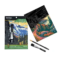 Brea Reese™ 6" x 8" Landscape Scratch Art Paper Pad