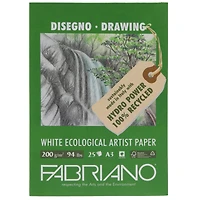 5 Pack: Fabriano® Eco White Drawing & Sketching Pad, 11.7" x 16.5"