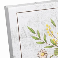 Bunny Carrot Patch 11" x 14" Canvas Wall Art