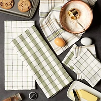 DII® Fresh Herbs Kitchen Textiles Dishtowels & Dishcloths Green House Set