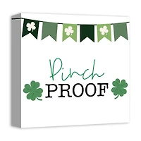 Pinch Proof Banner 12" x 12" Canvas Wall Art