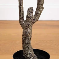 6ft. Orange Oak Artificial Potted Potted Tree