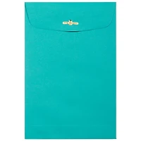 JAM Paper 6" x 9" Sea Blue Open End Catalog Recycled Envelopes