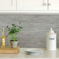 InHome Sisal Stone Peel & Stick Wallpaper