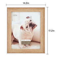 Home 11" x 14" White & Natural Picture Frame by Studio Décor®