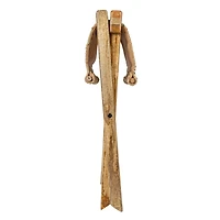 Hello Honey® 20" Natural Brown Modern Collapsible Wood Folding Stool