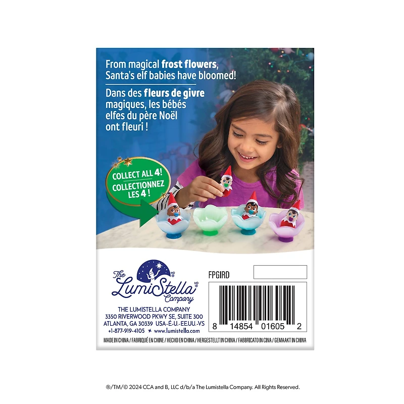 The Elf on the Shelf® Frost Pips™ Mini Blooms Brown Eyed Girl Elf Baby