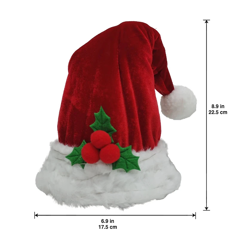 9" Santa Hat Lighted Tree Topper by Ashland®