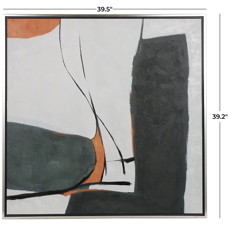 The Novogratz Abstract Lines & Shapes Framed Wall Art