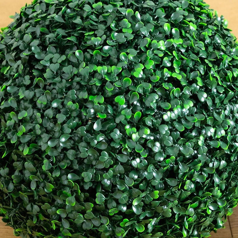 12in. UV Resistant Artificial Boxwood Ball (Indoor/Outdoor) - Set of 2