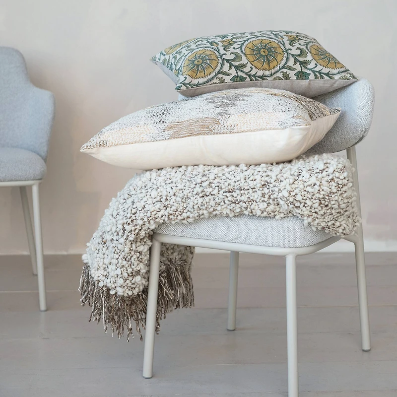 Hello Honey® 24" x 16" Kilim Craft Lumbar Pillow