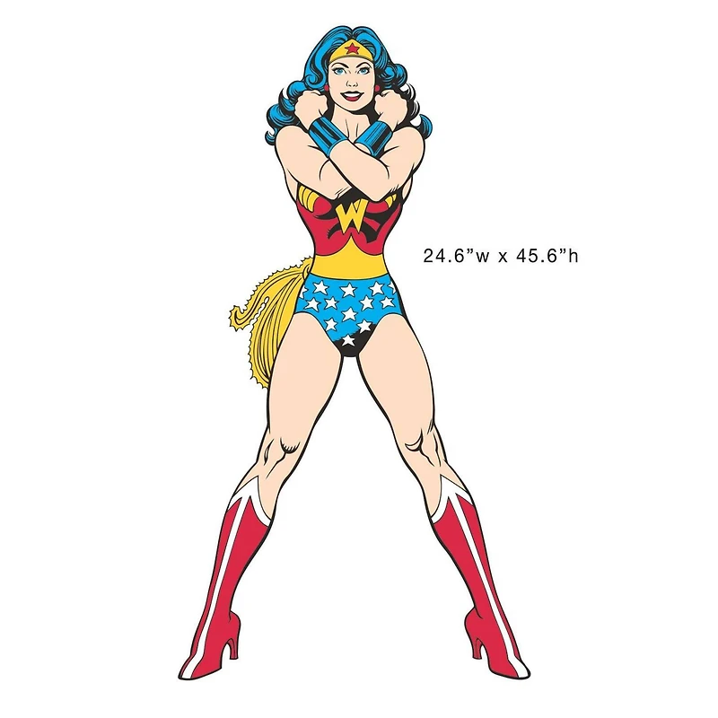 RoomMates Classic Wonder Woman Peel & Stick Decals