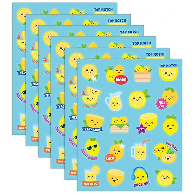 Teacher Created Resources® Lemon Smelly Stickers, 6 Packs of 120