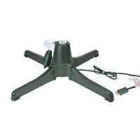 19" Green 360 Degree Rotating Tree Stand for 7.5ft. Artificial Trees