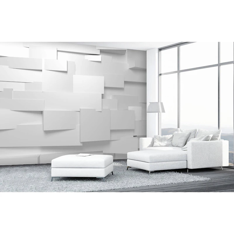 Ideal Décor 3D Effect Wall Mural