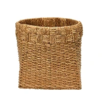 Hello Honey® Natural Handwoven Braided Bankuan Seagrass Basket