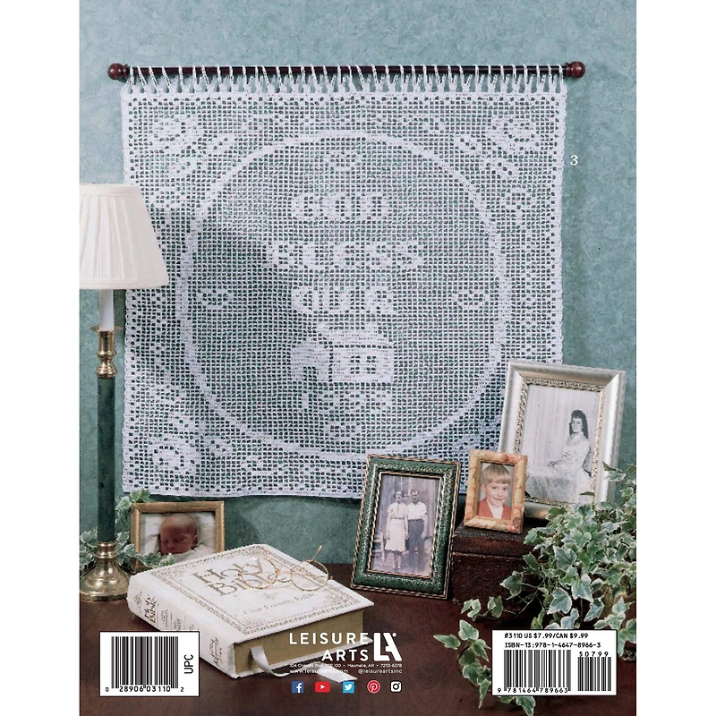 Leisure Arts® Your Name & More in Filet Crochet Book