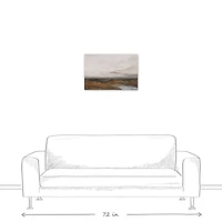 Rust Riverscape 24" x 16" Canvas Wall Art