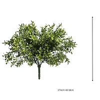 17" Green Boxwood UV Resistant Bush by Ashland®