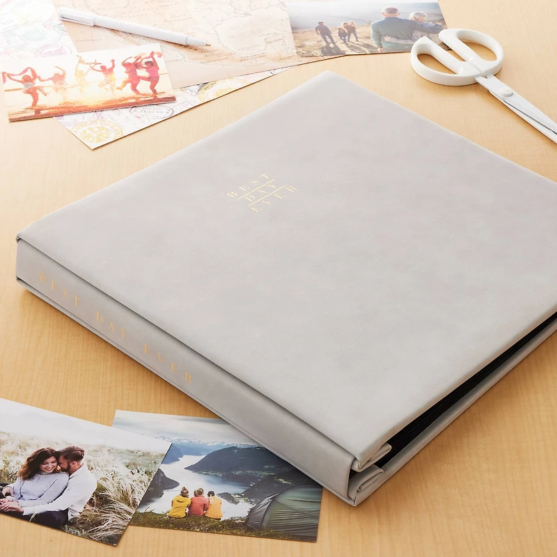 Gray Best Day Ever Photo Album by Recollections™