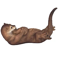 Design Toscano 15" Embracing Love Mother & Child Otter Statue