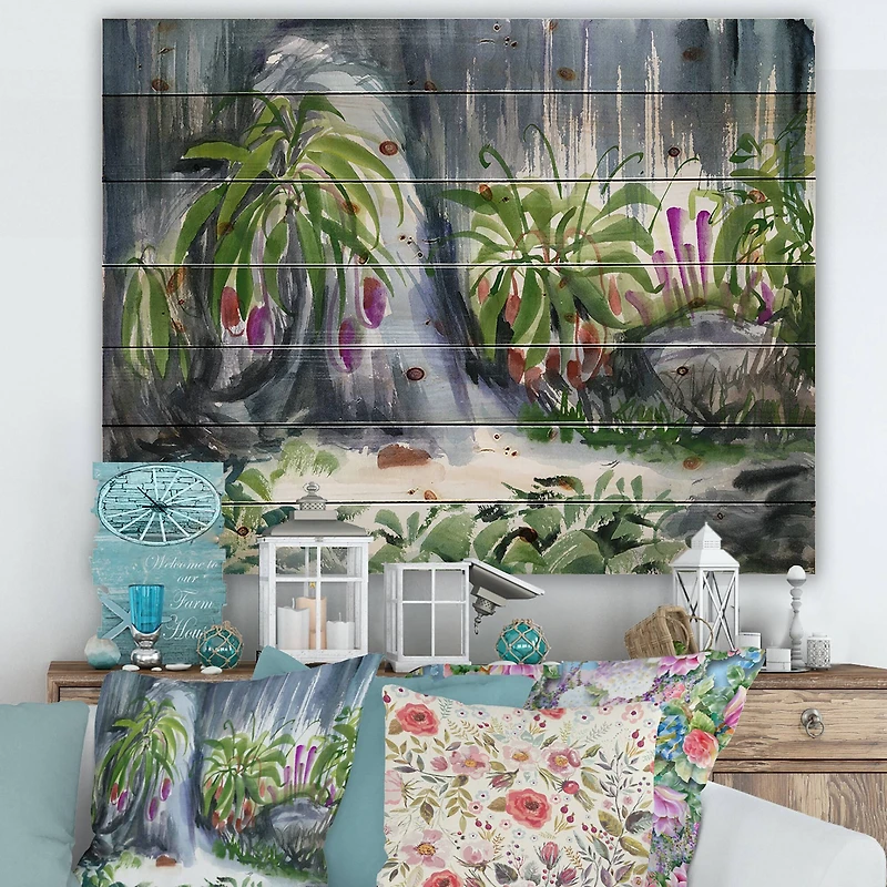 Designart - Tropical Plants Oasis