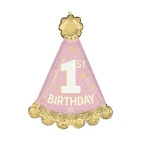 SuperShape® 34" Little Miss One-derful 1st Birthday Foil Balloon