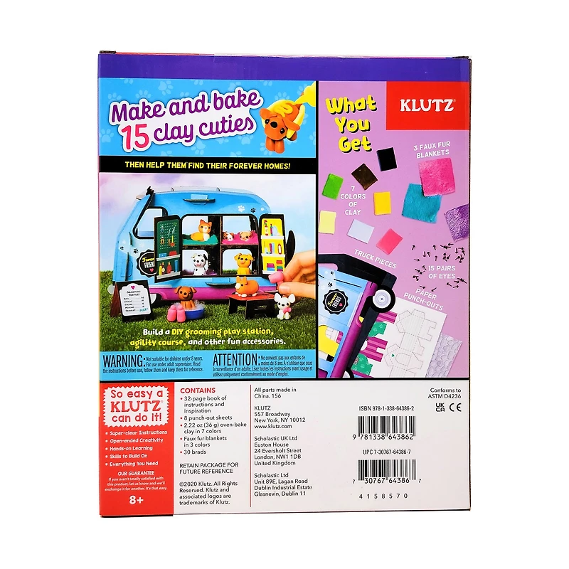 Mini Clay World Pet Adoption Truck