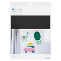 Silhouette® 8.5" x 11" Printable Magnet Paper, 4 Sheets