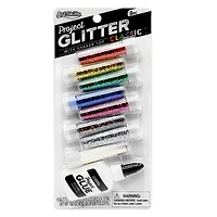 ArtSkills® 8 Color Classic Glitter Shakers with Glue Bottle