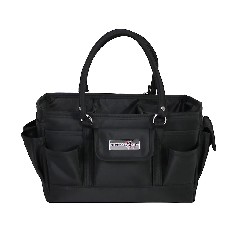 Everything Mary Black Deluxe Store & Tote Craft Organizer