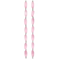 Pink Cat's Eye Glass Twist Beads, 16mm by Bead Landing™