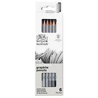 6 Packs: 6 ct. (36 total) Winsor & Newton™ Studio Collection™ Graphite Pencil Tin Set