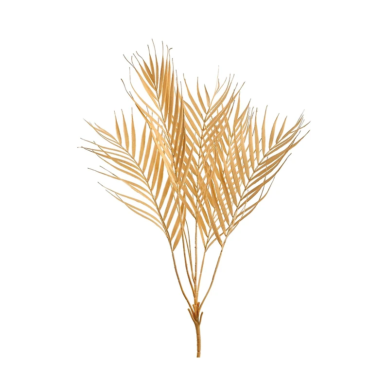 Beige Palm Leaf Bush