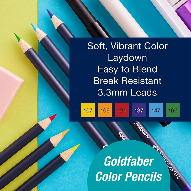 Faber-Castell® Creative Studio Dry Medium Try It Box