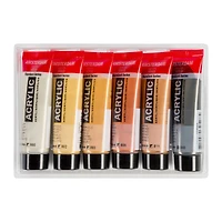 Amsterdam 20mL Standard Series 6 Color Metallic Acrylic Paint Set