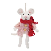 Winter Mouse Ornament Set