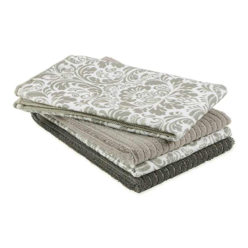Damask Microfiber Dishtowel