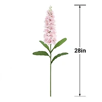 28" Light Pink Delphinium Stem by Ashland®
