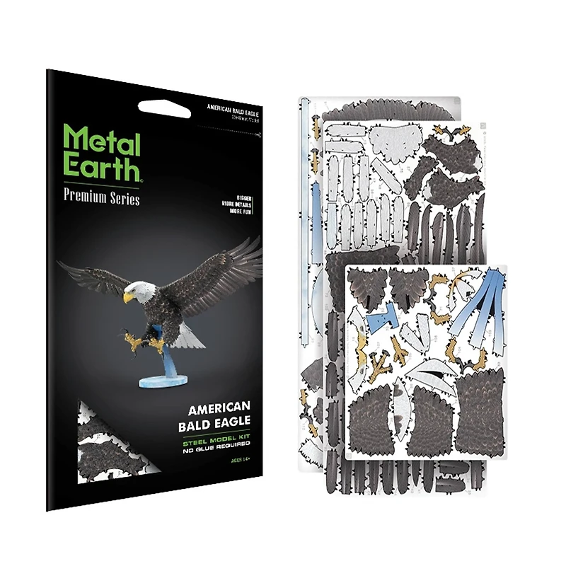 Metal Earth® Premium Series American Bald Eagle Steel Model Kit